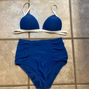 Aerie High wasted Two Piece - Size Medium